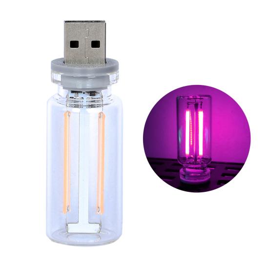 Мини USB светодиодная лампа 7 цветов RGB для автомобиля USB светодиодная внутренняя атмосфера свет умная клавиатура для ноутбука ночник для украшения дома офиса автомобиля