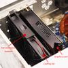 Easy To Use Mounting Bracket Cooling Fan Mount Pci Slot Bracket for Graphic Video Card Support 8cm/9cm PC Cooling Fan