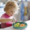ODM Eco-Friendly BPA Free Kid Baby Feeding Silicone Suction Plate for Babies with Cover