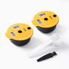 1 Pcs 60ML / 180ML Reusable Coffee Capsule Pods for BOSCH-s Machine Tassimo Refillable Filter Maker Pod ZH
