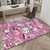 Pink pika Pattern Carpet, Chair Rug,Rug for Office Bedroom living rooms, Doormat decor Fan Gift Christmas Gift