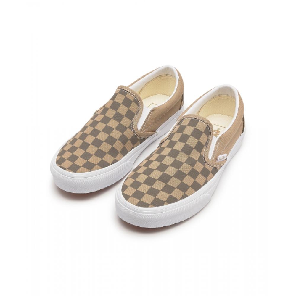 Vans Классический слип-он Canvas Block Brown Vn0a2z41dfm1