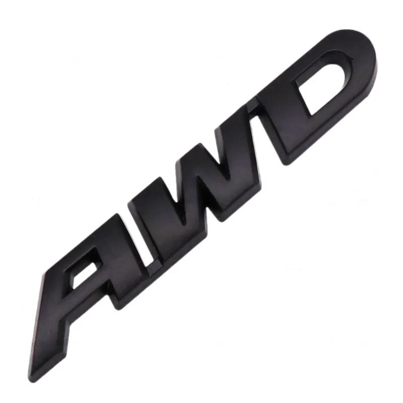3D Металлический Логотип-Эмблема AWD Наклейка на Крыло Багажник Аксессуары Для Honda Civic CRV Subaru Mazda Toyota RAV4 Kia