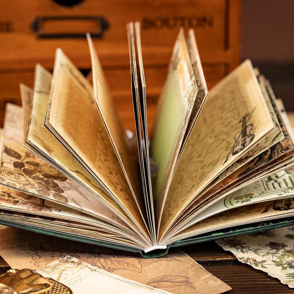 Yuxian Book Century Hymn Series Ретро-блокнот в европейском стиле, на котором можно писать, с тиснением, материал 192 страницы, 4 стиля
