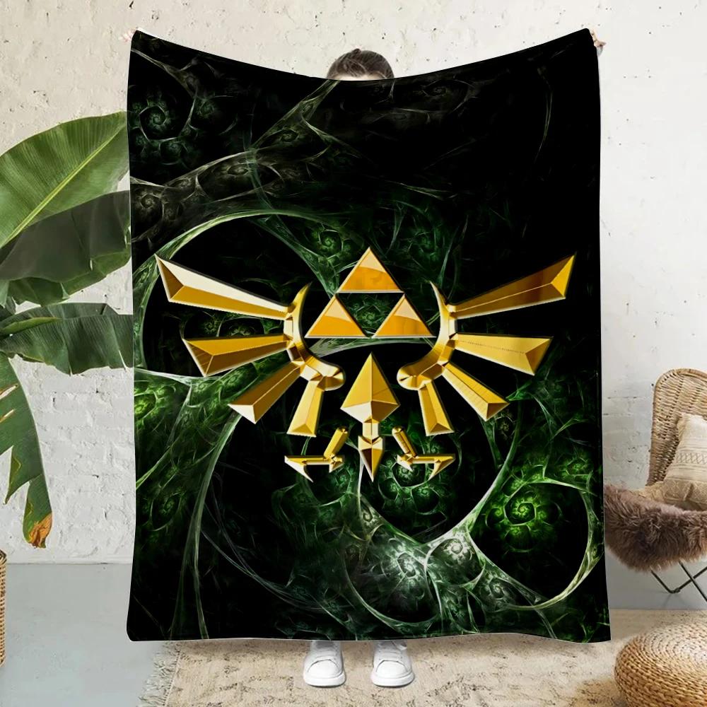 Hot Game Z-ZeldaPrinted Blanket Picnic Blankets Warm Blanket Soft and Comfortable Blanket Home Travel Birthday Gift