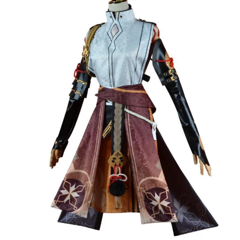 Игры Genshin Impact Косплей Костюмы Shikanoin Heizou Косплей Аналитическая Гармония Костюм Униформа Одежда Костюмы Платья Наряды