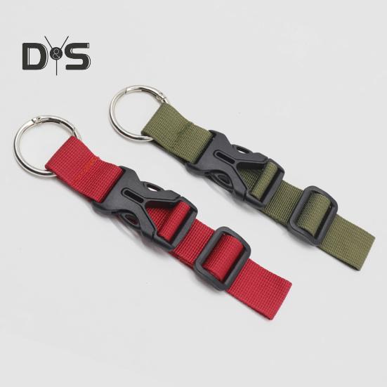 Luggage Strap with Buckle Adjustable Nylon Securing Belt Add A Carry-on Bag On Suitcase Backpack Attachment Strap for Travel Outdoor Use