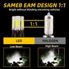 Мотоциклетные Фары Противотуманные Фары COB LED Фонарь-Вспышка Интегрированный Внешний Драйвер 6/4/3 Стороны Белый Свет Водонепроницаемый Универсальный 12В