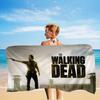 Thrilling Movie The W-Walking D-Dead Microfiber Blanket Quick Drying Towels Oversized Printing Super Absorbent Towel Blanket
