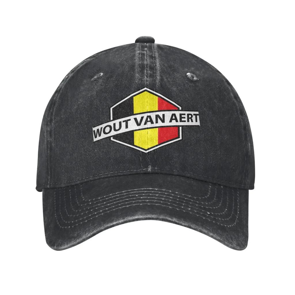 Кепка-бейсболка с принтом Wout Van Aert MEME Уличная одежда Летняя кепка-тракер для защиты от солнца Унисекс Взрослый Для активного отдыха на природе Бейсболки