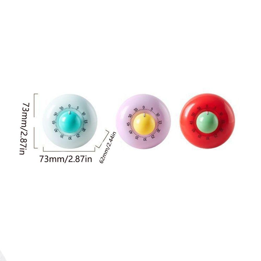 Mechanical Operation Kitchen Cooking Timer Magnetic Suction Children Study Timer  Time Management