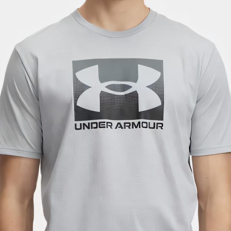 Under Armour Boxed T Shirt Men's Gray 1386793-011