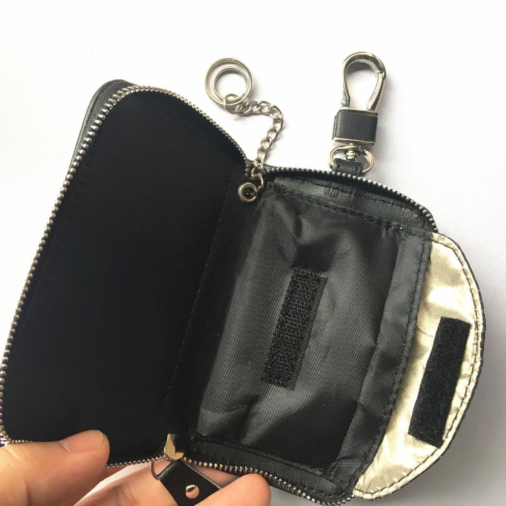 Чехол для ключа Faraday Key Keyless из искусственной кожи с RFID-меткой