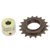 Steel Threaded Single Speed Freewheel with 13mm Connector Bike Freewheel  for Single Speed Bikes