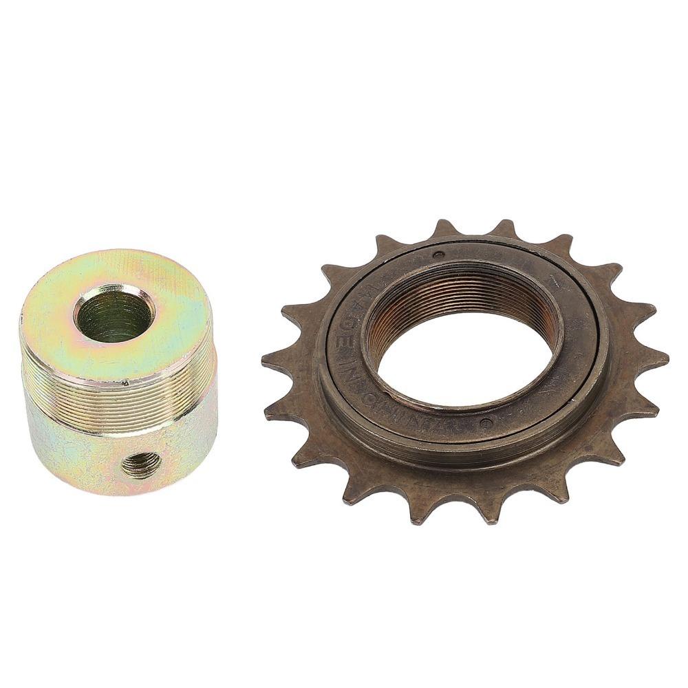 Steel Threaded Single Speed Freewheel with 13mm Connector Bike Freewheel for Single Speed Bikes