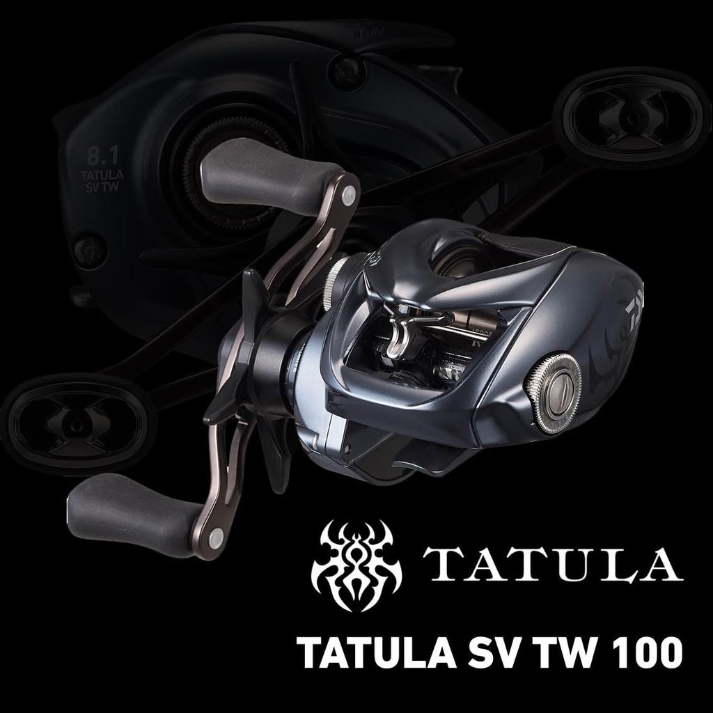 Daiwa 25 TATULA SV TW 100XH Baitcasting Reel