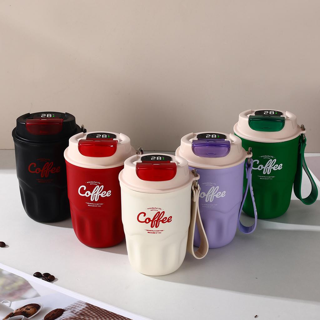 Summer Cold Water Mug for Girls Winter Warm Water Bottle 316 Stainless Steel Thermos Men's Portable Companion Coffee Cup