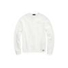 Polo Solid Color Crew Neck Pullover Long Sleeve Sweatshirt Men Sweatshirt White MNPOKNI16821627