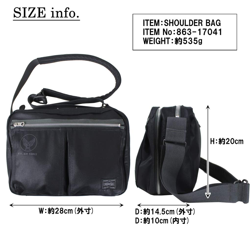 PORTER Flying Ace Shoulder Bag Olive [PORTER] 863-17041 Drab/30