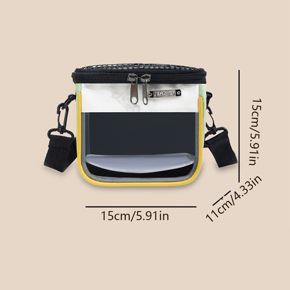 Clear View Small Pet Carrier Ventilated Hamster Carry Bag Pet Carrier Bag Small Pet Use
