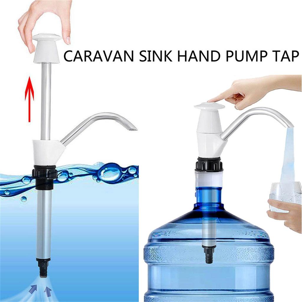 Water Bottles Hand Pressure Drinking Water Press Cap Fits Most 2-6 Gallon Water Coolers