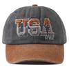 Новая унисекс бейсболка с вышивкой буквы USA, стираный хлопок, snapback, хип-хоп, уличные кепки с козырьком для женщин, мужчин