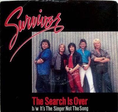 7-дюймовая пластинка SURVIVOR - The Search Is Over ZS404871 Scotti Bros. Re 1984 US Rock Б/у