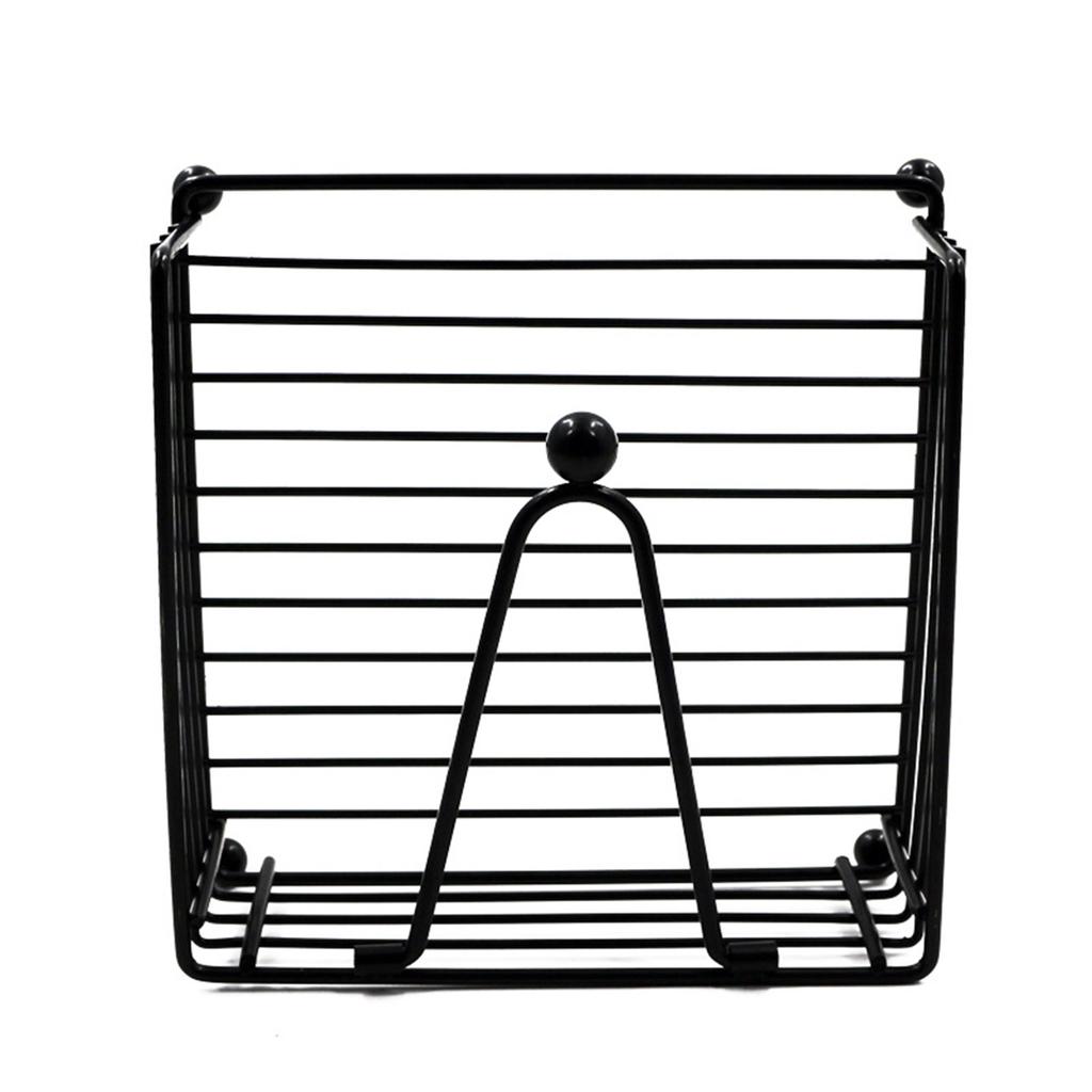 Плоский держатель для салфеток, металлический кухонный держатель для салфеток с утяжеленным натяжным рычагом, диспенсер для салфеток в деревенском стиле для столешницы, стола