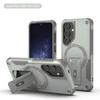 Чехол для Samsung Galaxy A56 A26 A26 A16 A06 A55 A35 A15 A54 A14 A05 5G 4G Магнитный Беспроводная зарядка С держателем Противоударный чехол