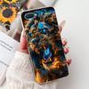 Clear For Oppo A12 CPH2077 CPH2083 Cover For Oppo A12 Case Luxury Butterfly Love Fashion Flowers Cool Lion Cute Painted
