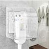 Plastic Waterproof Socket Box Transparent Electrical Safety Guard Receptacle Protector Bathroom