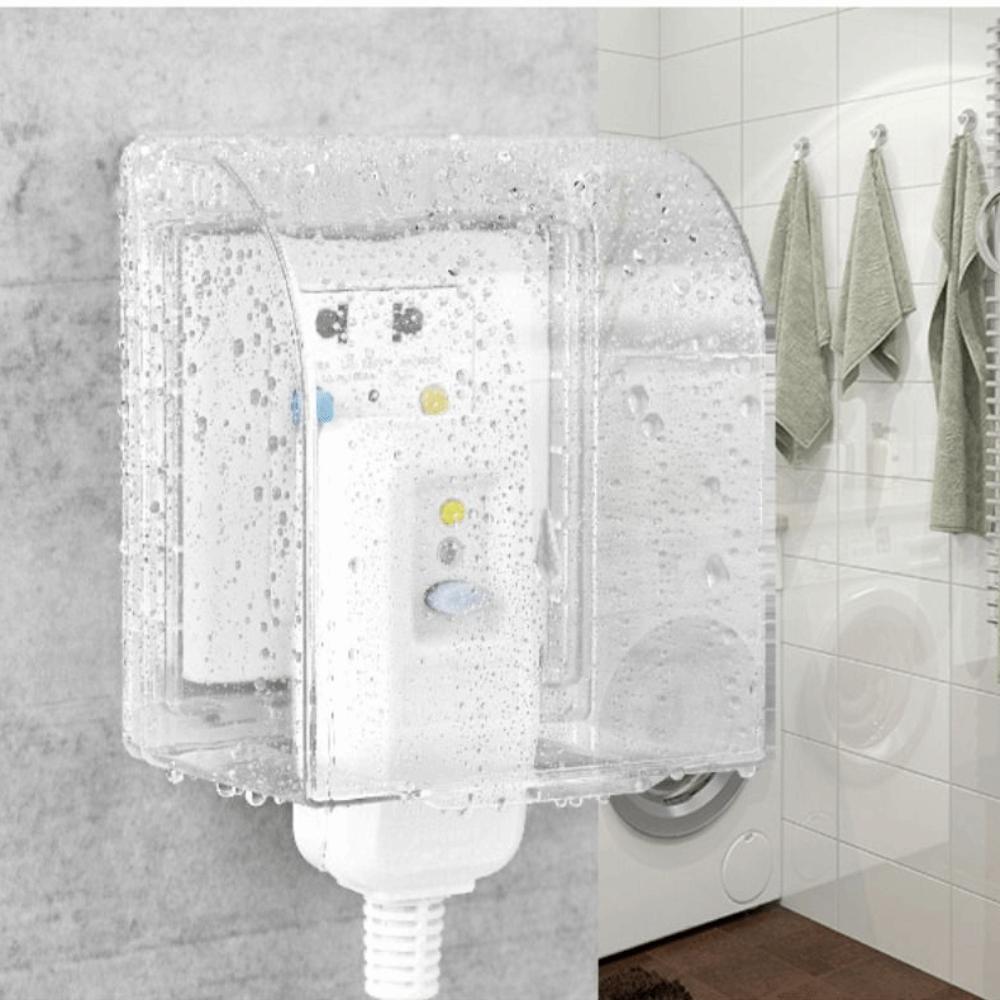 Dust Proof Outlet Case Transparent Electrical Safety Guard Electric Plug Cover