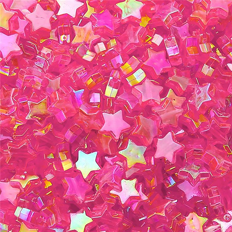 Прозрачные бусины AB Star & Heart ручной работы: Аксессуары для DIY
