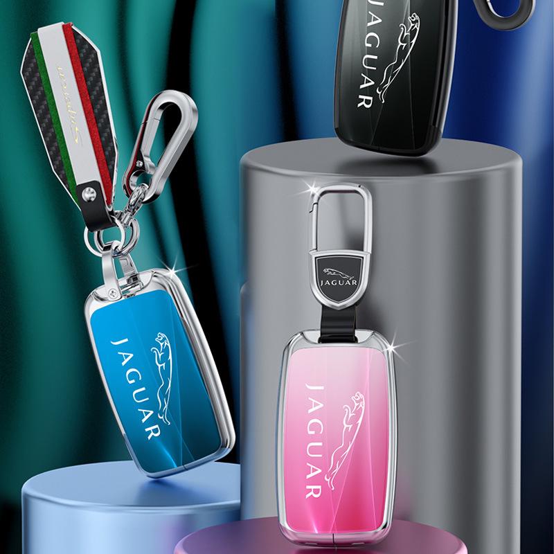 Jaguar Key Cover for XEL, XFL, E-Pace, F-Pace, F-Type, XE, XF, I-Pace, XJL Models (Unisex)