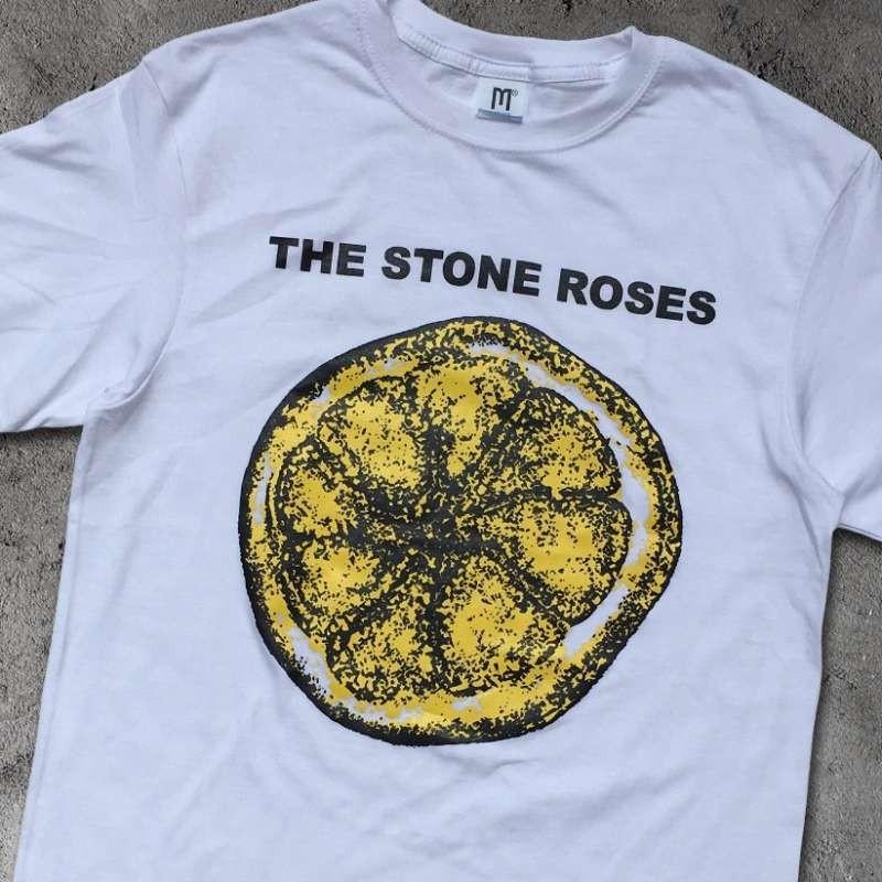 Vintage The Stone Roses Builtup Band Merch T-Shirt Unisex Fan Gift S-5XL
