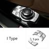Chrome Door Window Glass Lifter Switch Button Cover Trim Decal Car Styling For BMW 1 3 4 Series F20 F21 F22 F23 F30 F31 F34 F36