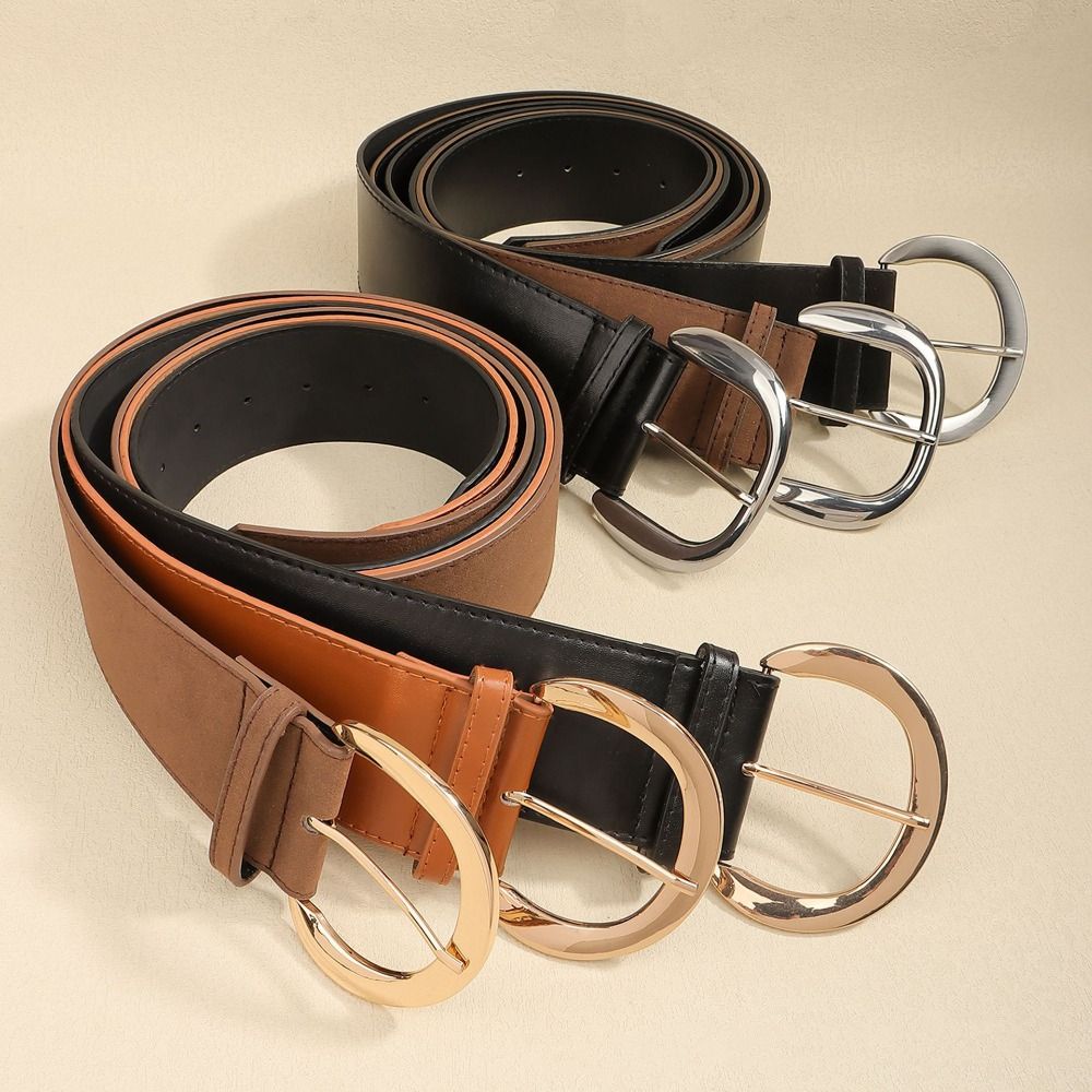 Кожаный ремень с заклепками, замшевый ремень в стиле вестерн, ковбойский ремень, ретро женский широкий ремень, женский