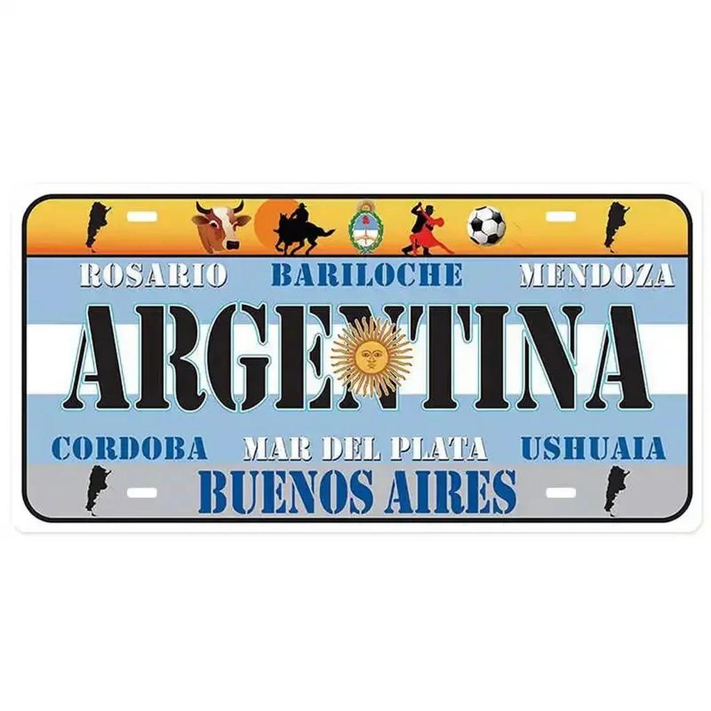 Spain License Plates for Wall Art Decoration Metal Tin Signs Vintage Tags Metal Automotive Signs For Cafe Bar Club Garage Pubs