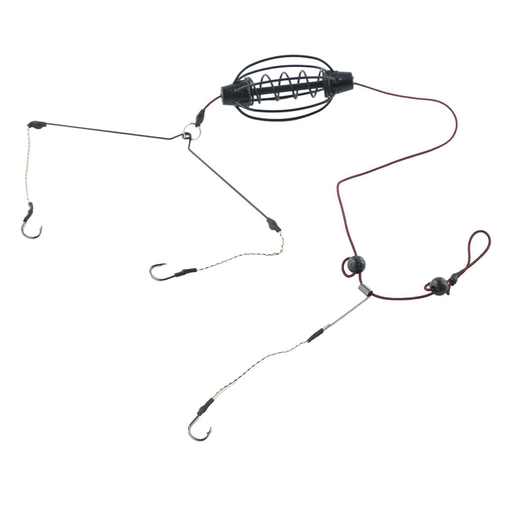 Кормушка для ловли карпа Приманки для ловли на крючок Клетки Оснастка для ловли на крючок Инлайн Метод Кормушка Снасти