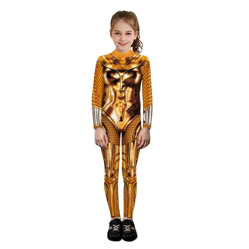 European and American children's avatar performance cosplay clothing cos characters digital printing tight onesie