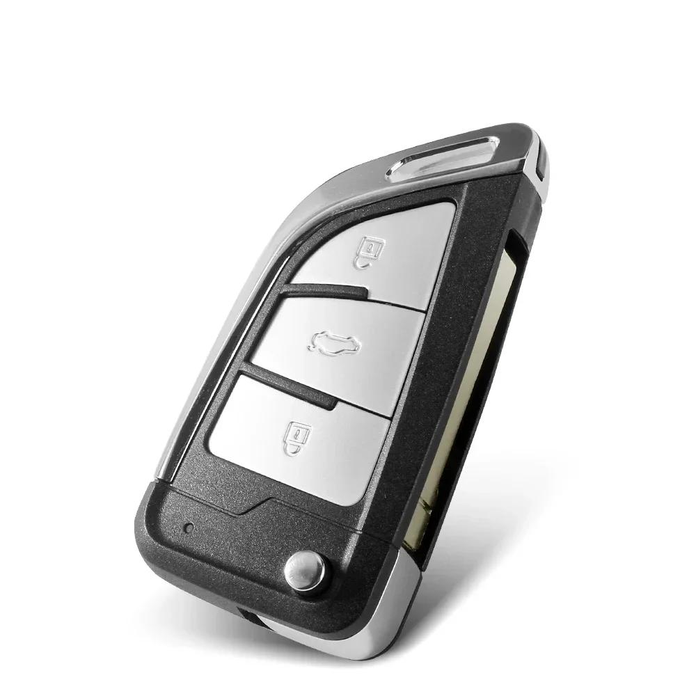 KEYYOU 1 шт. Новый чехол для ключа автомобиля для VW для Volkswagen Beetle Caddy Passat Golf Jetta Polo Scirocco Tiguan Touran Skoda Seat Корпус ct2