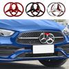 1Pcs 210mm 188mm Car Front Grill Badges Lid Covers Logo Cover For Mercedes Benz AMG class GLK W206 W220 A180 W211 W205 W203 GLC