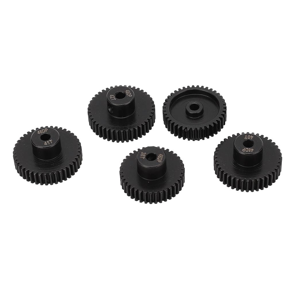 5 шт. RC шестерня мотора пиньон F 48DP 0.53m 38T 39T 40T 41T 42T аксессуар для вала 3.175 мм