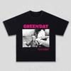Лето 2026 Новый Стиль Футболка Мужская Группа Green Day - Популярная Мода Круглый Вырез Мужская и Женская Совпадающая Печатная Футболка - ...