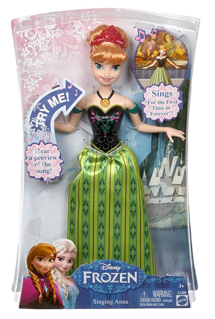 Disney Princess Мой первый раз поет Анна Frozen (английская версия) (CJJ08)