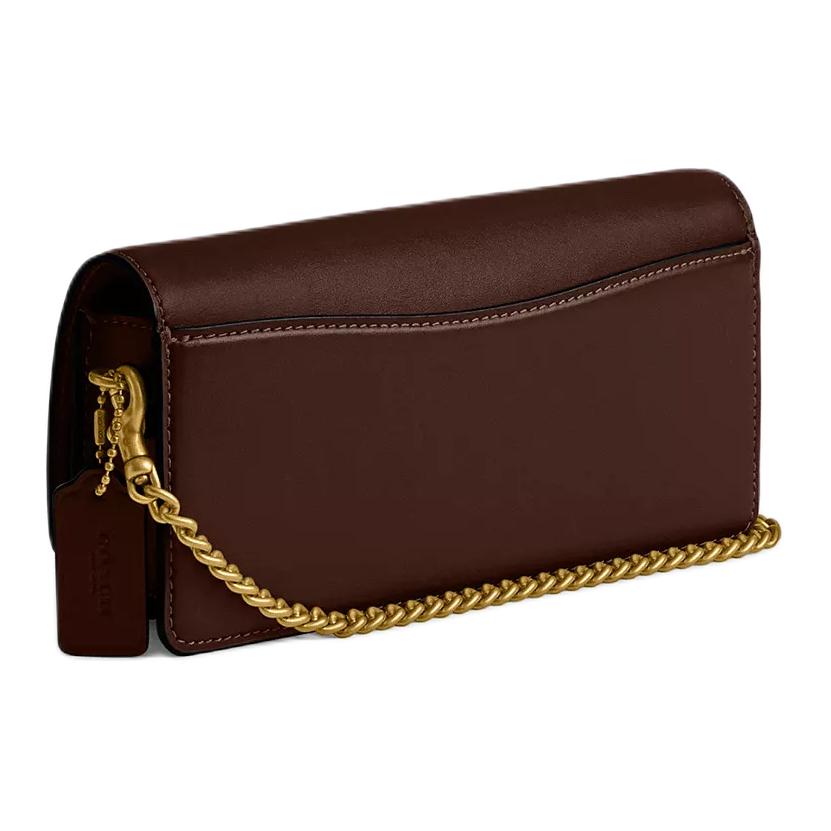 Coach Essential 21 Gold Metal Fastening Crossbody Shoulder Bag Small Women bags Maple CW586-B4MPL
