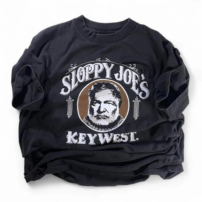 Sloppy Joe'S Bar T Shirt Vintage 90S Ernest Hemingway Key West S 4Xl