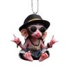 New Arrive Acrylic Monkey Pendant Personalized Decor Acrylic Pendant Ornament Pendant Cartoon C X0I5