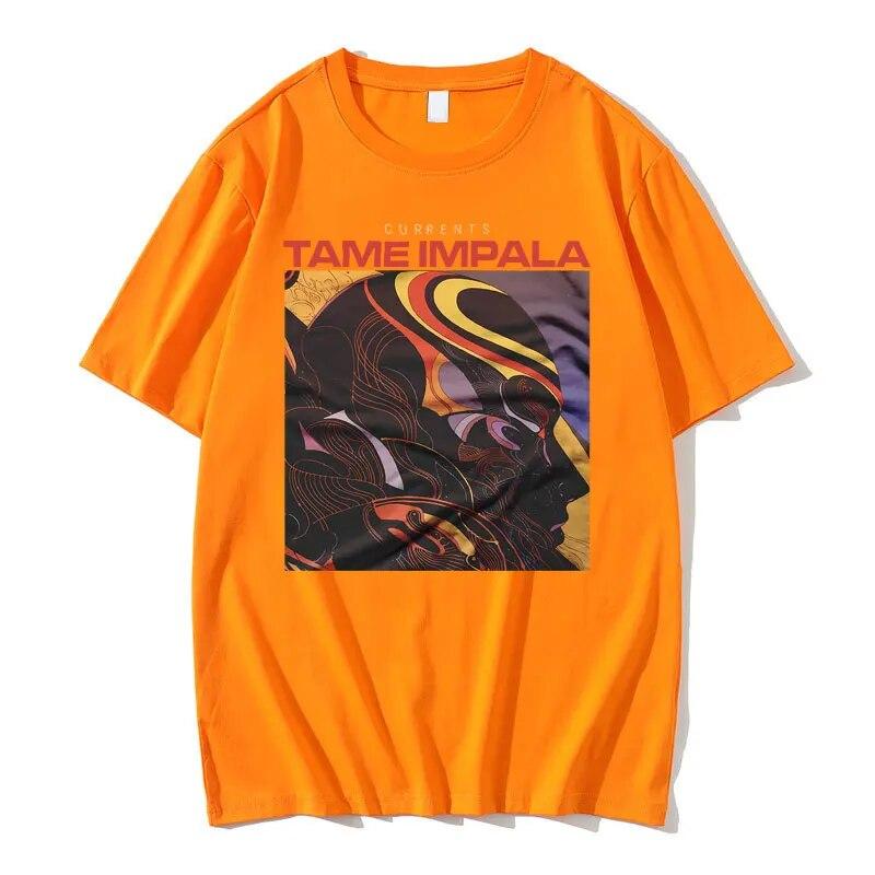 Tame Impala Графическая футболка Tame Arctic Monkeys футболка унисекс женская винтажная футболка в стиле Харадзюку в стиле панк унисекс хип-хоп большие футболки