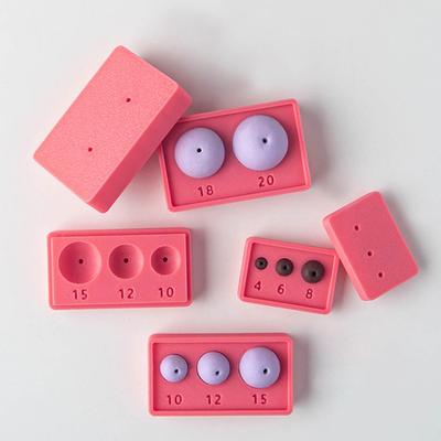 4-15 мм Многоразмерный Инструмент для изготовления шариков из полимерной глины, Форма для раскатывания бусин, Форма для шариков из глины, Формовщик и резак для сфер из глины, Сделай сам для серег, ожерелий, ювелирных изделий